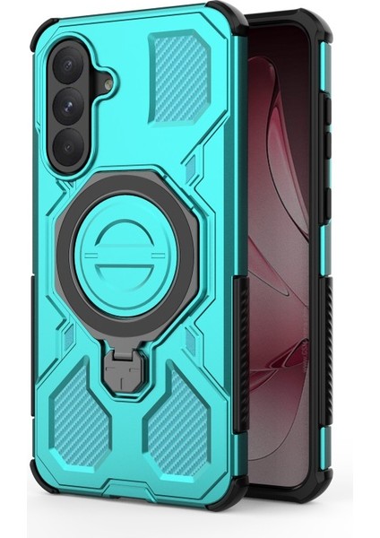 Samsung Galaxy A56 5G Kickstand PC TPU Telefon Kılıfı 2 Adet Ekran Filmi ile (Yurt Dışından) modelleri