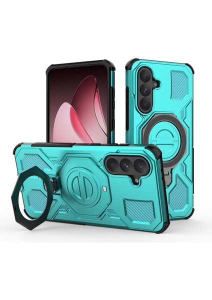 Samsung Galaxy A56 5G Kickstand PC TPU Telefon Kılıfı 2 Adet Ekran Filmi ile (Yurt Dışından) fırsatları