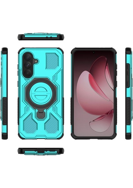 Samsung Galaxy A56 5G Kickstand PC TPU Telefon Kılıfı 2 Adet Ekran Filmi ile (Yurt Dışından) indirimleri