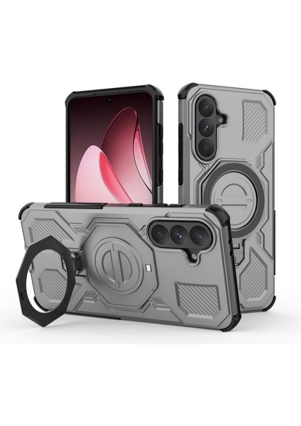 Samsung Galaxy A56 5G Kickstand PC TPU Telefon Kılıfı 2 Adet Ekran Filmi ile (Yurt Dışından) fırsatları