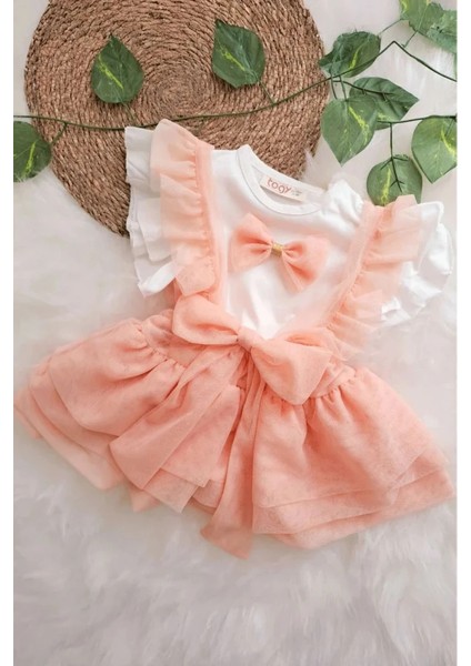 Mary Kız Bebek Tül Salopet Takım modelleri