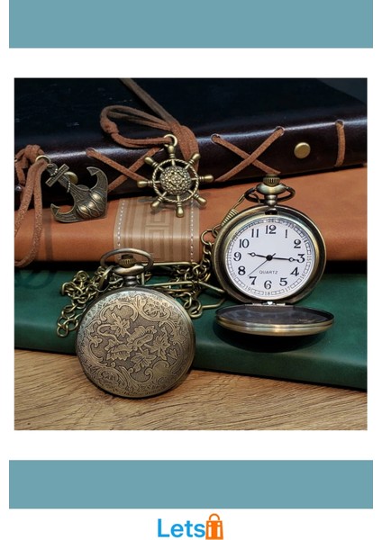 Antika Romen Rakamlı Köstekli Cep Saati modelleri