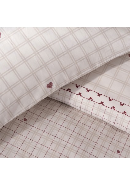 Eftelya Tek Kişilik Polycotton Nevresim Takımı - Bej fiyatları