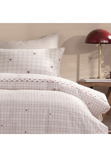 Eftelya Tek Kişilik Polycotton Nevresim Takımı - Bej modelleri