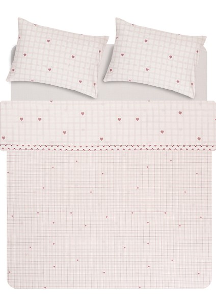 Eftelya Tek Kişilik Polycotton Nevresim Takımı - Bej fırsatları