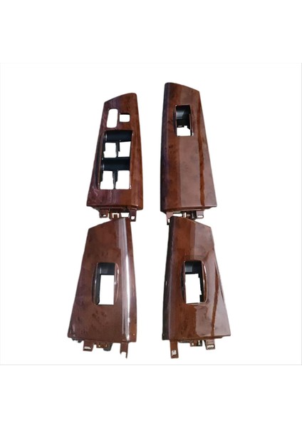 Araba Penceresi Cam Kaldırma Anahtarı Paneli Kapak 74232-02E60-B0 74231-02E00 Toyota Corolla 2007-2013 Ahşap Tahıl Lhd (Yurt Dışından)