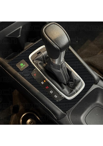 Honda City Uyumlu Piano Black Vites Etrafı 5d Karbon Görünümlü Tpu Koruma 2021/2024