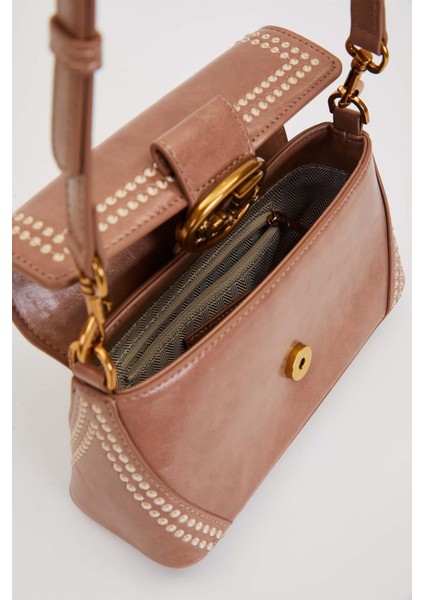 Haki Desenli Çift Askılı Omuz Çantası modelleri