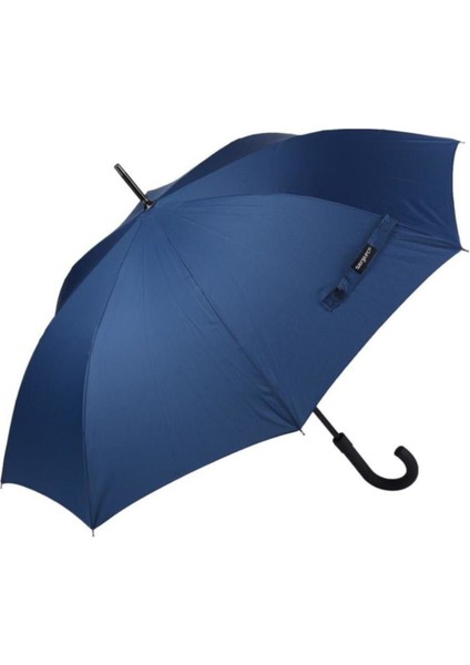Lacivert Rüzgarda Dayanıklı Fiber Baston Şemsiye fiyatları