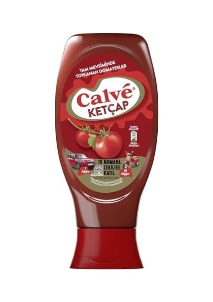 Calve Ketçap Tam Mevsiminde Toplanan Domatesler 400 G