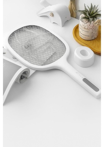 Sinek Raketi Sivrisinek Öldürücü Dik Durabilen Standlı 8 Pcs Uv Işıklı 1500 Mah 3000V Raket, Aç-Kapa Düğmeli Elektrikli Sarjlı Sinek Raketi, Güvenli Kullanım modelleri