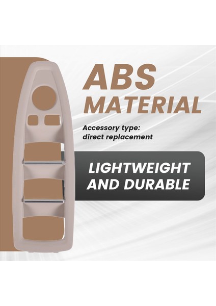 Araç Sürücüsü Yan Pencere Kilit Asansör Anahtarı Panel Kapak 51417326362 51417326364 Bmw 1 2 4 Seri F21 F22 F32 F83 Bej (Yurt Dışından) fırsatları