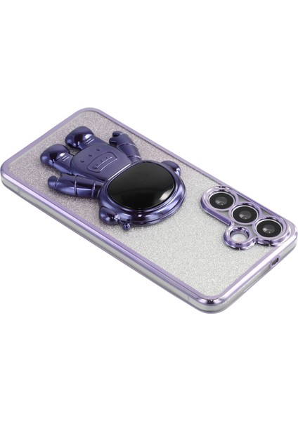 Samsung Galaxy A56 5G PC + Astronot Ayaklı TPU Telefon Kılıfı (Yurt Dışından)