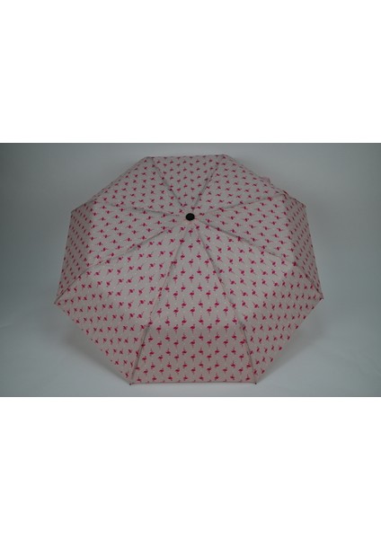 Tam Otomatik Şemsiye, Şık ve Pratik Pembe Renkli, Kullanışlı Eşsiz Tasarım