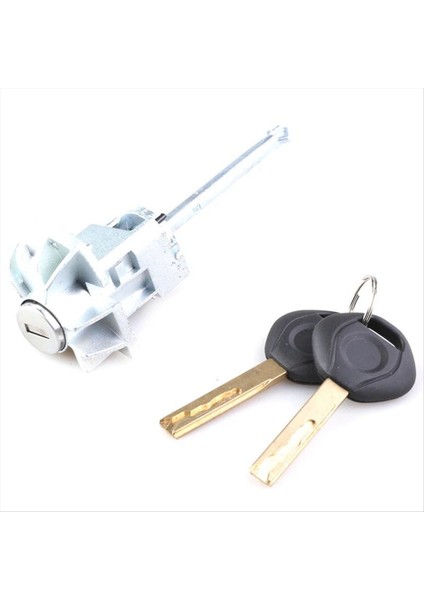 Bmw E71 X6 35IX Lhd Için 1 Key 51217212873 ile Araba Ön Sol Yan Kapı Kilit Silindiri (Yurt Dışından)