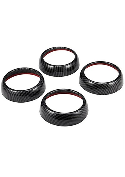 4 Adet Gösterge Paneli Klima Çıkış Dekoratif Halka Mercedes-Benz Akıllı Fortwo Forfour 2015-2018 (Yurt Dışından) indirimleri