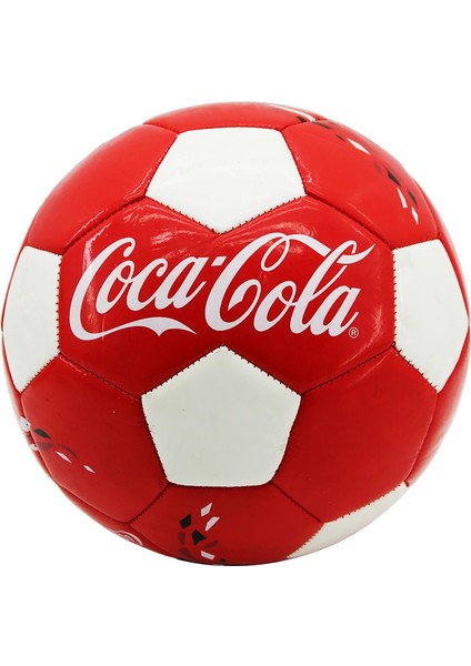 Futbol Topu Dikişli - Kırmızı Beyaz (5148)