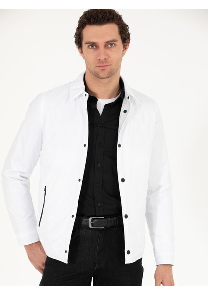 Erkek Beyaz Mevsimlik Mont 50266368-VR013 modelleri