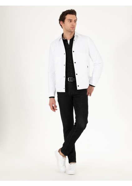 Erkek Beyaz Mevsimlik Mont 50266368-VR013 fırsatları