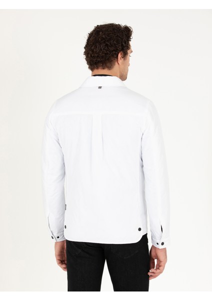 Erkek Beyaz Mevsimlik Mont 50266368-VR013 indirimleri