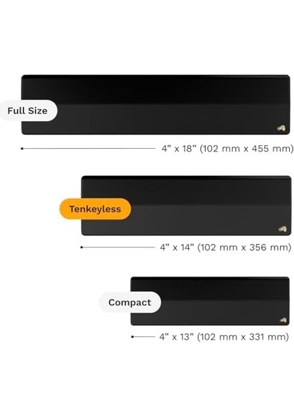 Dikişli Kenarlar, Klavye Ses ve Titreşimlerini Bastırır, Yıkanabilir, Kaymaz Taban, Birçok Compact Klayve Ile Uyumlu, Siyah%87 Tkl Ahşap Bilek Desteği fiyatları
