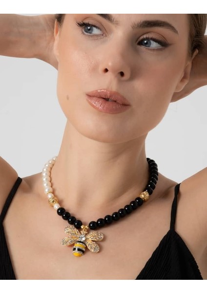 Arı Uçlu Inci Kolye indirimleri