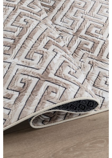 Olivia Vl Iskandinav Halı Premium Kalite Oturma Odası, Mutfak, Antre, Koridor Halısı 7008 Krem modelleri