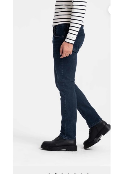 Erkek Normal Bel Fermuarlı Boru Paça Üst Kalite Jean Pantolon fiyatları