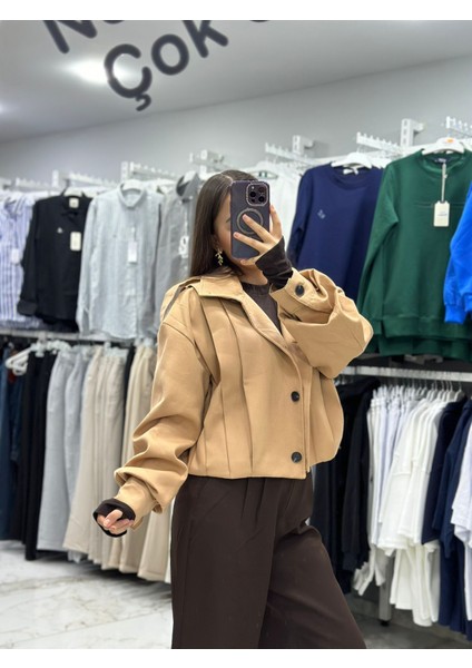 Katlı Gabar Ceket modelleri