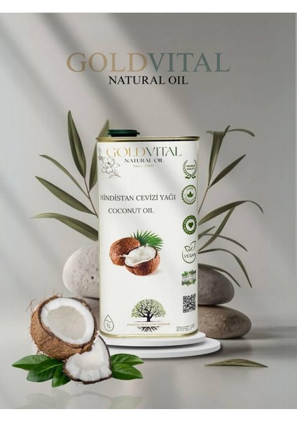 Hindistan Cevizi Yağı 1 Lt