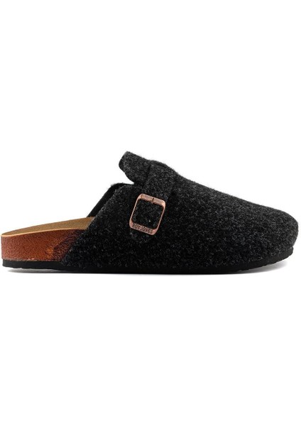 Kadın Mantar Taban Keçeli Günlük Önü Kapalı Ev Terliği Terlik modelleri