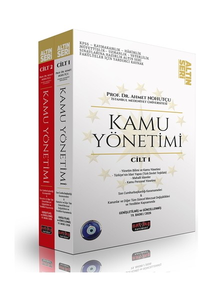 Kamu Yönetimi Konu Anlatımı Altın Seri - Ahmet Nohutçu 2026