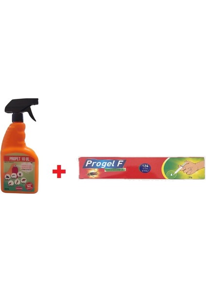 Propet 10 Ul 400 ml + Progel-F Hamam Böceği Jeli 35 gr