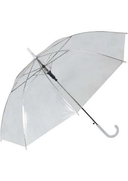 Şeffaf Baston ve Şemsiye Seti, Beyaz, Hafif ve Şık Tasarım fiyatları