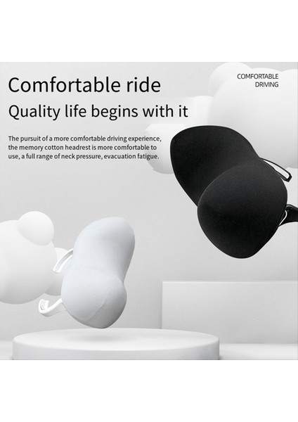 Tesla Model 3 Y Yeni 3 Yok Paylı Pex Rest Yastığı Otomobil Koltuk Boyun Desteği Otomatik Koltuk Kafası Destek Yastığı Siyah (Yurt Dışından) fırsatları