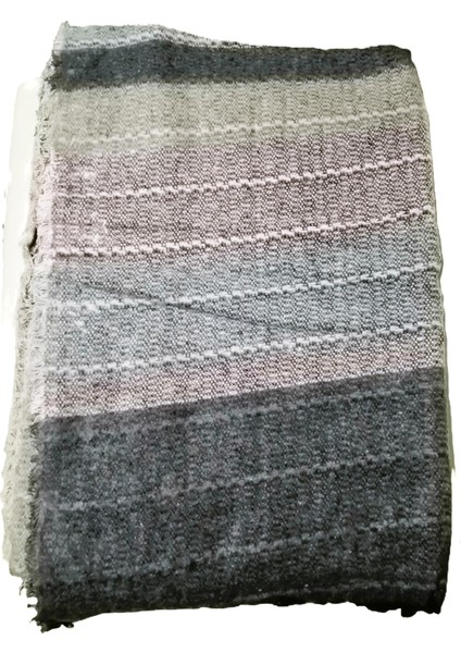 Kadın Renkli Omuz Şal Saçaklı 70*200CM Standart