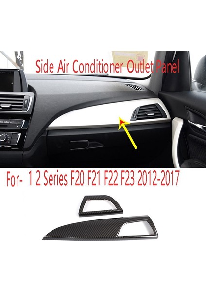 Araba Gösterge Tablosu Yan Klima Outlet Panel Kapak Çıkartmaları Aksesuarları For-Bmw 1 2 Seri F20 F21 F22 F23 2012-2017 (Yurt Dışından) fiyatları