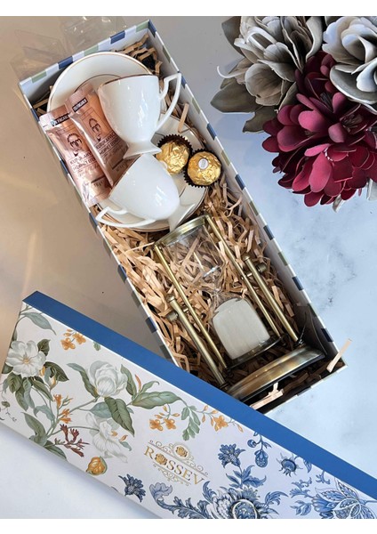 Hediyelik Dekoratif Kumsaati & 2 Kişilik Fincan Takımı fiyatları