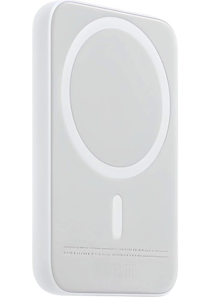 iPhone 15 / 16 / 17 Uyumlu Magsafe Kablosuz Powerbank 5000 Mah | Wireless Taşınabilir Batarya Şarj Aleti