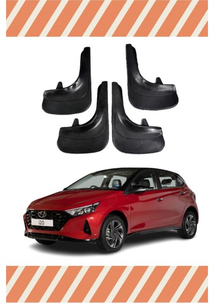 Hyundai I20 2021-2022 4'lü Tozluk Çamurluk Paçalık