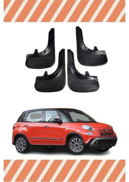 Fiat 500L 4'lü Tozluk Çamurluk Paçalık