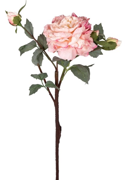 Yapay Gül Kurumuş Efektli Pembe 60 Cm.