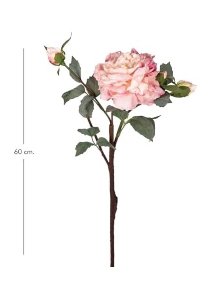 Yapay Gül Kurumuş Efektli Pembe 60 Cm. fiyatları