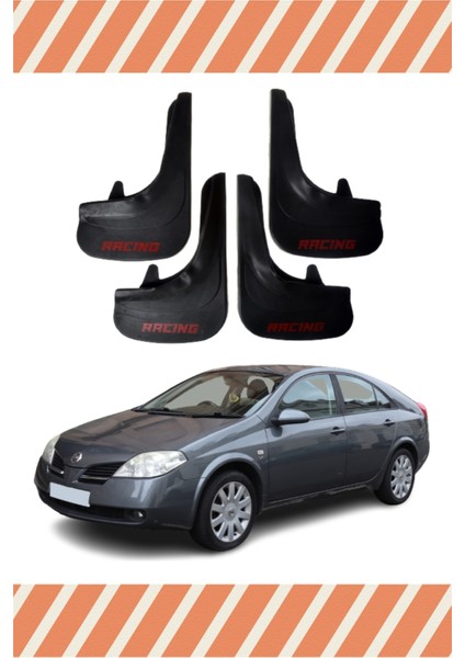 Nissan Primera Racing Yazılı 4'lü Tozluk Çamurluk Paçalık