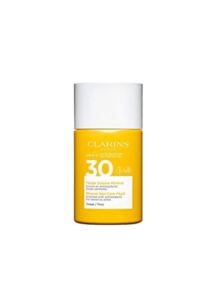 Clarins Sun Care Mineral Fluid For Face Güneş Kremi Spf 30 1 Paket (1 x 30 Ml) fiyatları
