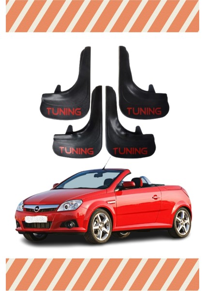Opel Tigra Tunıng Yazılı 4'lü Tozluk Çamurluk Paçalık