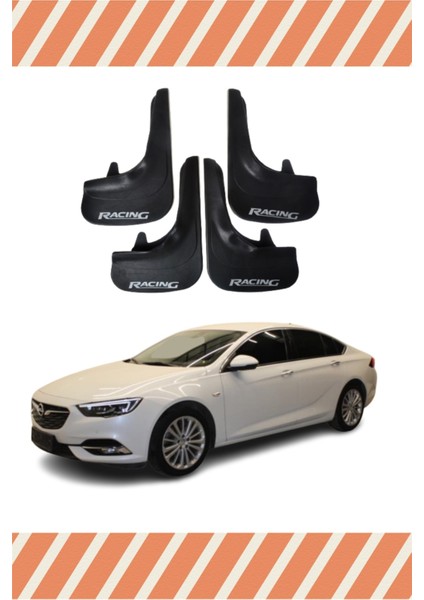 Opel Insignia Tüm Kasalar Racing Yazılı 4'lü Tozluk Çamurluk Paçalık