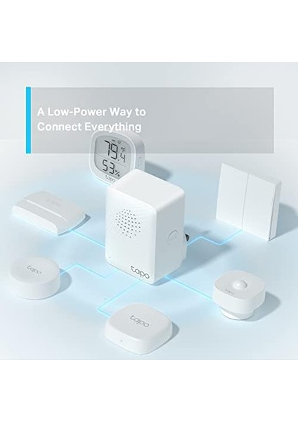 H100, Akıllı Hub, Akıllı Anahtar, Düğme ve Sensörle Çalışır, 64 Cihaz Bağlanabilir, 19 Zil Sesi Seçeneği, Kablolama Gerekmez modelleri