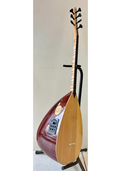 Tam Profesyonel Kısa Sap Ekolayzırlı Ardıç Bağlama