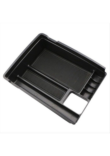 Nissan Rogue X-Trail 2014-2021 Otomobil Merkezi Konsol Organizatörü Koltuk Depolama Tepsisi Iç Aksesuarlar-Siyah (Yurt Dışından)